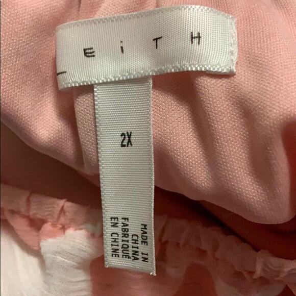 NWT LEITH‎ FLORAL RUFFLE CROP TANK SIZE 2X - Picture 4 of 5